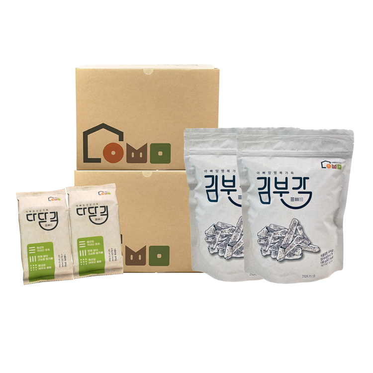 아빠맘세트5 (다담김24봉,김부각2봉)